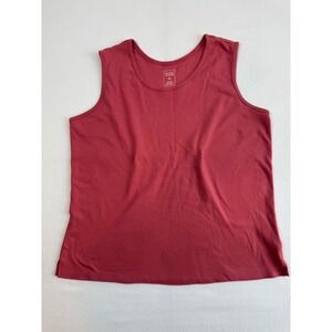 Casual‎ Basic Hasting & Smith Tank Top Womens XL Rose Red